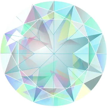 an image of a circle made up of geometric shapes