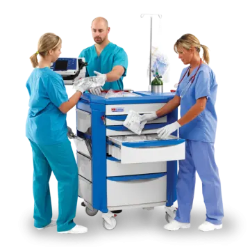 a group of medical workers