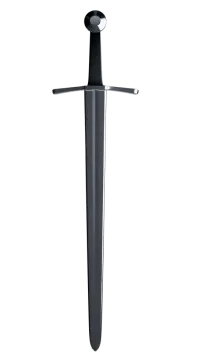 a sword on a white background