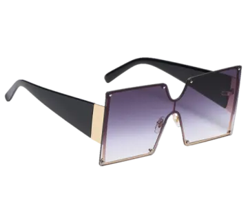 a pair of sunglasses on a white background