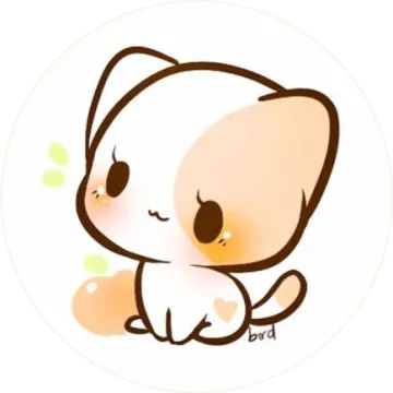 a drawing of a cat sitting on the ground