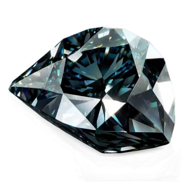 a blue diamond on a white background
