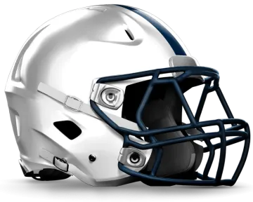 a football helmet on a white background