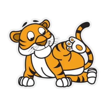 an orange and white cat sitting on its back