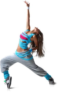 a woman is doing a yoga pose