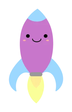 an egg with a smile on it's face