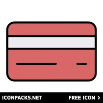 an icon of a credit card