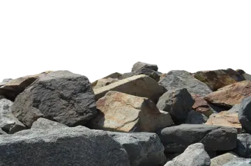a pile of rocks