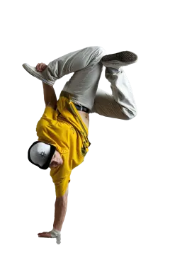 a man doing a trick on a skateboard