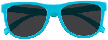a pair of sunglasses on a white background