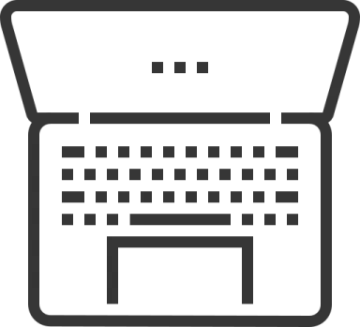 a black and white icon of a printer