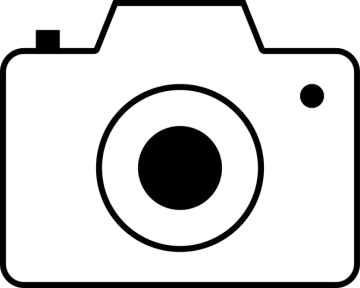 a black and white photo camera