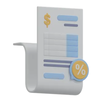 an image of a paper with a dollar symbol on it
