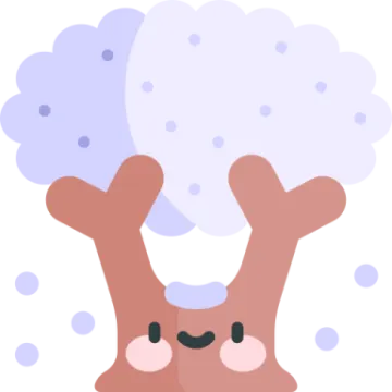 an image of a rabbit with clouds in the background