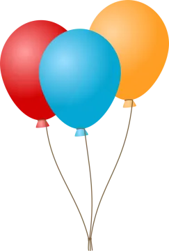 a bunch of balloons