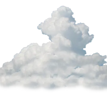 white clouds in the sky