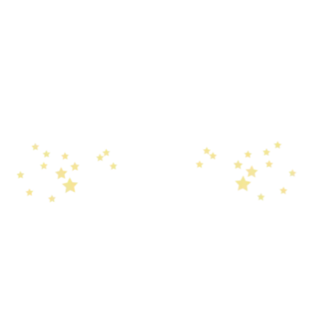 gold stars on a white background
