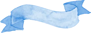 a blue watercolor stain on a white background