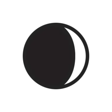 a black and white image of the moon