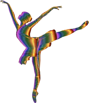 a 3d image of a woman doing a dance pose