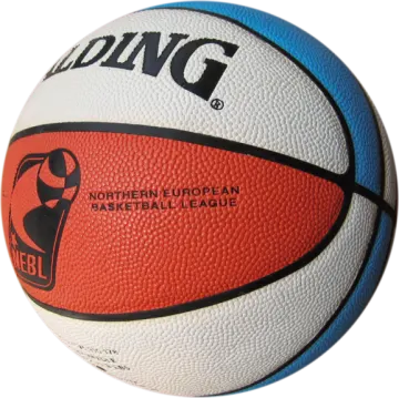 a basketball ball on a white background