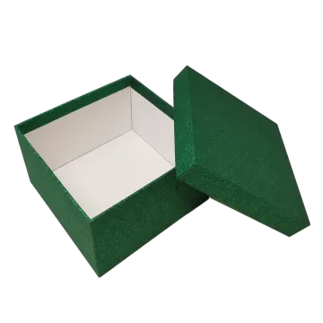 green glitter jewelry box