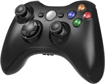 a black xbox controller