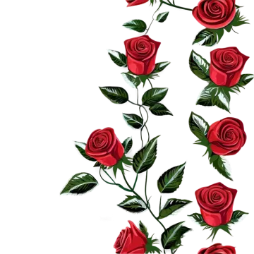 a bunch of red roses with green leaves