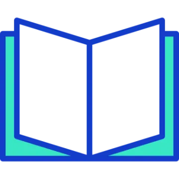 an open book icon