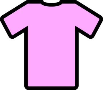 a pink t - shirt