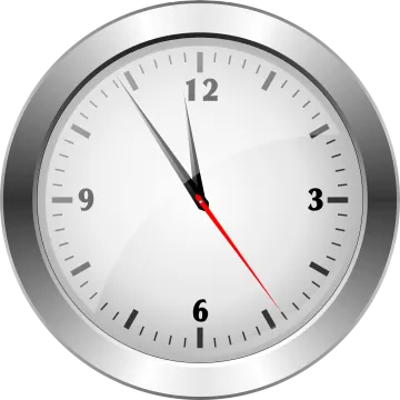 an image of a clock on a white background