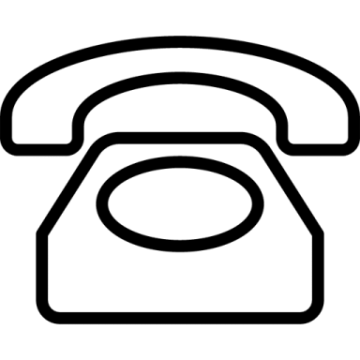 a black and white phone