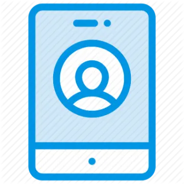 a phone with a question on the screen