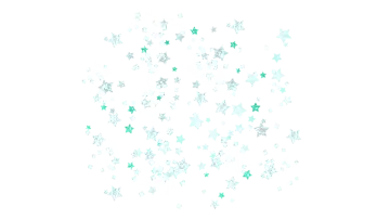 a white background with green stars
