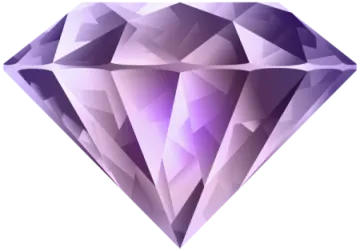 a purple diamond