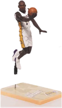 a figuri of a basketball player jumping in the air