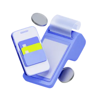 a smartphone with a credit card attached to it