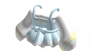 a 3d image of a dress with a bow