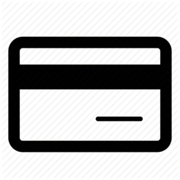 a credit card icon