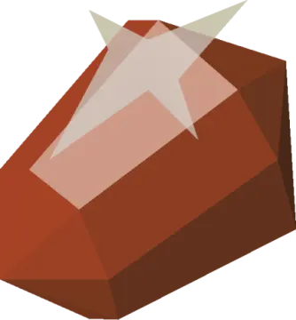 a red box with a white star on top