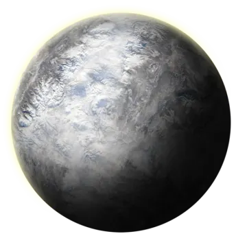 an artist's rendering of the planet kepler