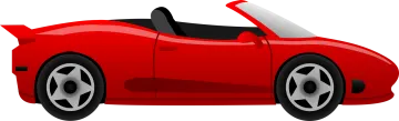 a red sports car