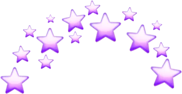 a group of pink stars on a white background