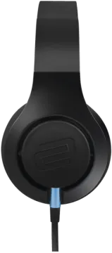 a pair of headphones on a white background
