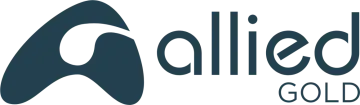 the logo for allied gold