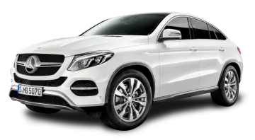a white mercedes suv