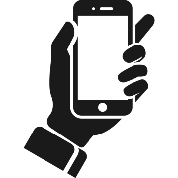a hand holding a smart phone
