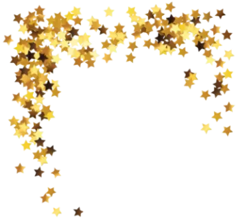 gold stars border png