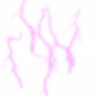 a white background with pink lightnings