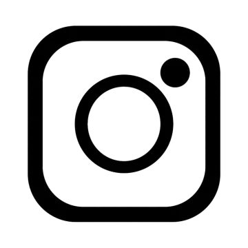 a black and white photo of an ins logo